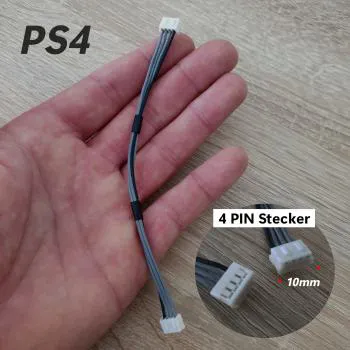 PS4 Konsole Ersatz Power Netzteilkabel 4 PIN