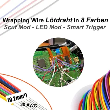 Lötdraht Wrapping Wire in 8 Farben | 30 AWG